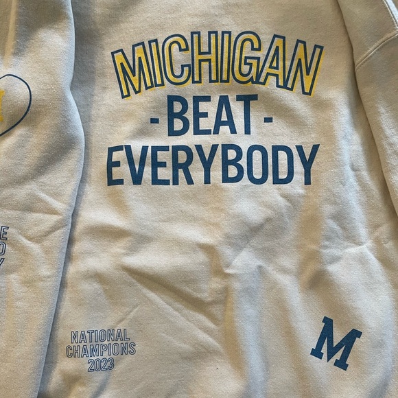 University of Michigan National Champions Sweatshirt - Picture 4 of 4